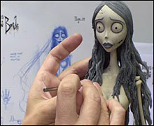 Making the model of Corpse Bride