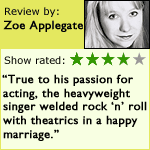 Zoe Applegate gives the show 4 out of 5 stars.