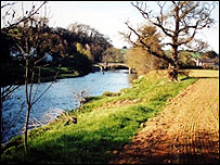 The river at Umberleigh