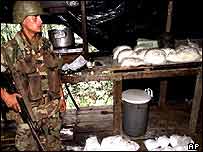 Soldados colombianos