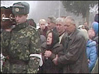 Похорон загиблого солдата.