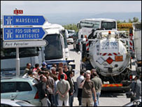Greve dos caminhoneiros