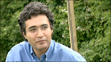 Dr Arash Hejazi, who tried to help Neda Agha-Soltan after she was shot in the street in Tehran