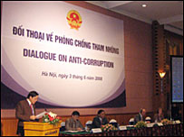 Đối thoại về vấn đề tham nhũng hôm 03/06/2008