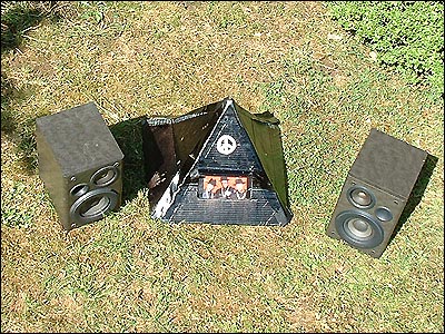 An ariel view of the site