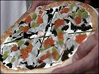 Pizza de US$ 1 mil