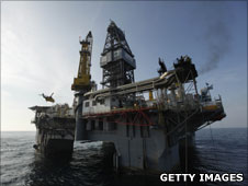BP deep water oil rig