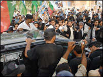 لانگ مارچ کے شرکاء