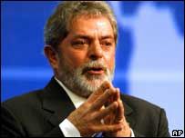 O presidente Luiz Inácio Lula da Silva