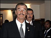Meksika Cumhurbaşkanı Vicente Fox