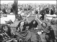 The Bickershaw crowd (pic: Chris Hewitt)