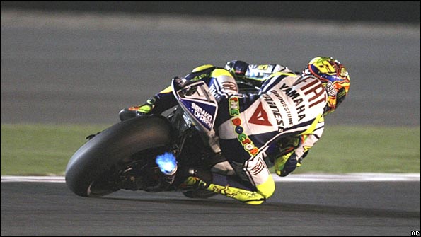 Valentino Rossi in Qatar