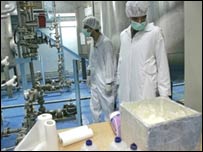 İran'ın nükleer tesisi