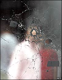 Delegacia metralhada no Rio de Janeiro