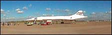 Concorde at Birmingham International Airport