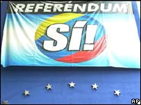 Propaganda da oposição venezuelana por um referendo