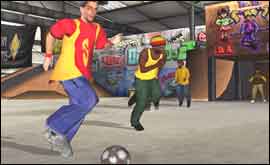 Urban Street Soccer screen shot