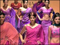 دہلی میں ایک فیشن شو