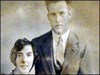 年轻时的弗朗克和阿妮塔