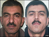 محمود محمود (چپ) و آری محمود