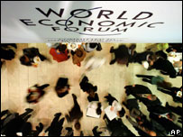 Integrantes do Fórum Econômico Mundial