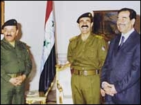 Saddam Hüseyin ve Baas rejiminin yetkilileri