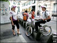Sistema de bicicleta pública em Lyon