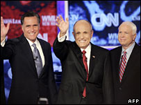 Cumhuriyetçi başkan adaylarından üçü