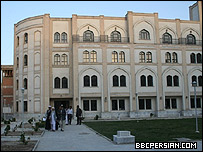 بخشی از ساختمان مدرسه خاتم النبیین در کابل