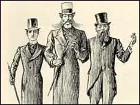 曾经代表英国绅士形象的圆顶礼帽，如今似乎再次成为时尚