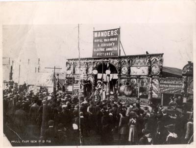 The Manders Family travelling cinema