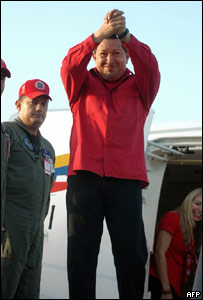 Hugo Chávez, presidente da Venezuela