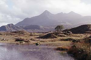 The Cuillins from Sligachan