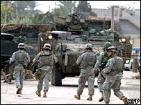 Irak'ta Amerikan askerleri