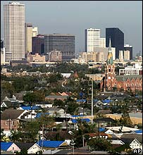 Atualmente Nova Orleans tem apenas um quinto da população existente antes do Katrina
