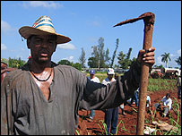Trabajador agrícola (Foto: Raquel Pérez)
