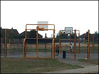Ball games area
