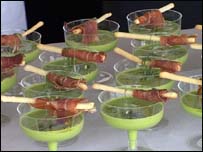 Sopa fria de ervilha 