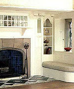 Blackwell House drawing room fireplace