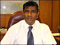 سری لنکا کے کرکٹ سیکرٹری کنگادرن متھیوانن 