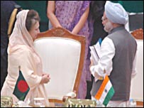 ख़ालिदा ज़िया और मनमोहन सिंह