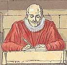 Illustration depicting William Shakespeare