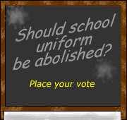Should school uniform be abolished?