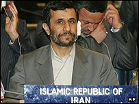 محمود احمدی نژاد در رم