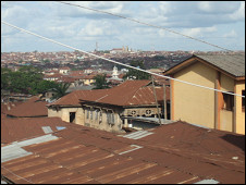 View over the rooftops of Ibadan, Nigeria