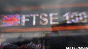 FTSE 100 display