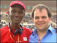 Umaru Fofana and James Copnall