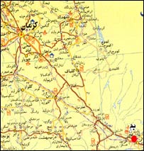 نقشه - استان کرمان 