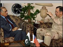  محمود علی درانی، ایڈمرل مولن