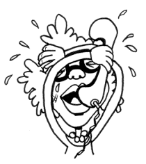 Betty on the telephone